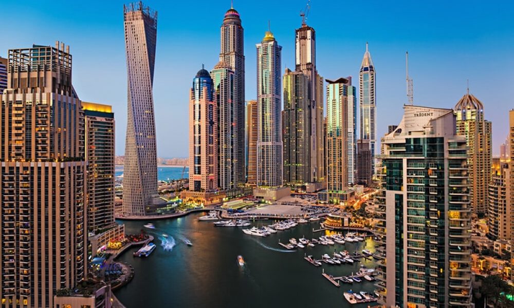 The Dubai Marina (Must-visit tourist places in Dubai)
