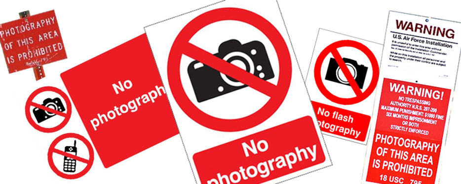 Respect Privacy – No Unauthorized Photography