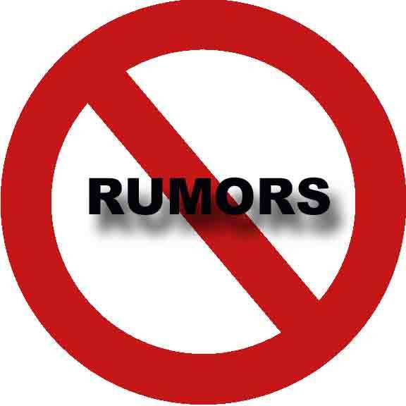 no rumors