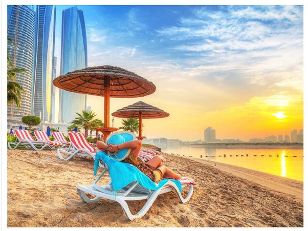 Dubai Sunbathing
