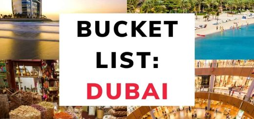 Dubai bucket list