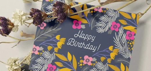 Birthday Wishes with the Language of Flowers