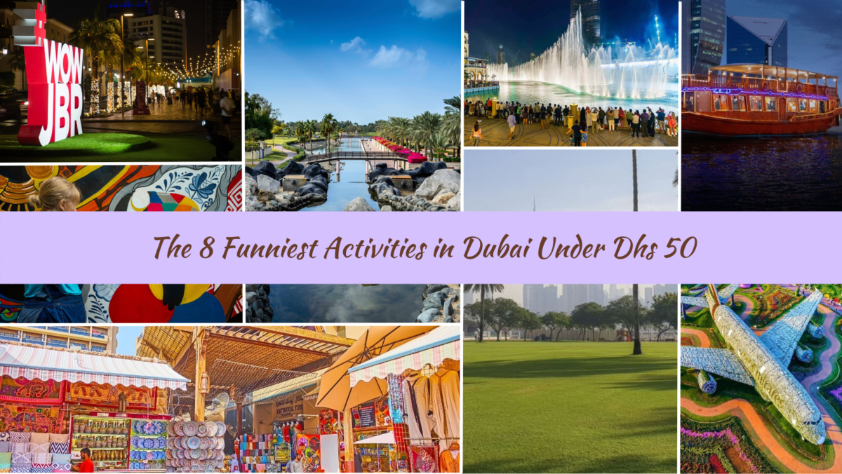 The 8 Funniest Activities in Dubai Under Dhs 50