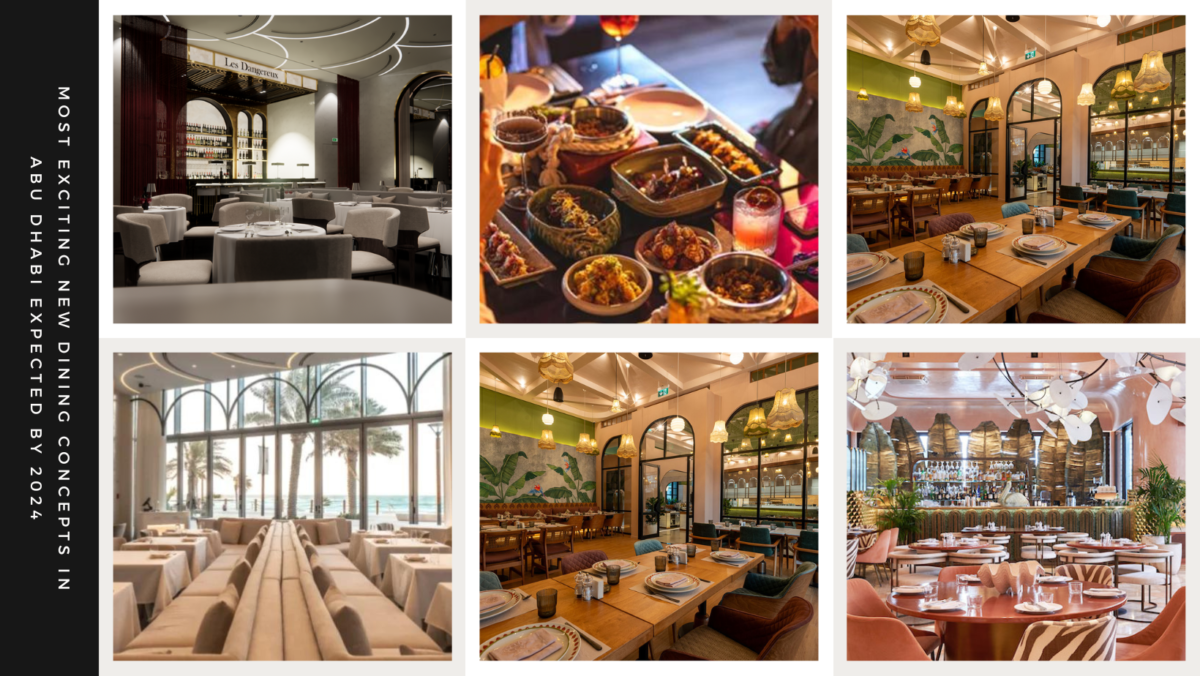 Most Exciting New Dining Concepts in Abu Dhabi Expected by 2024