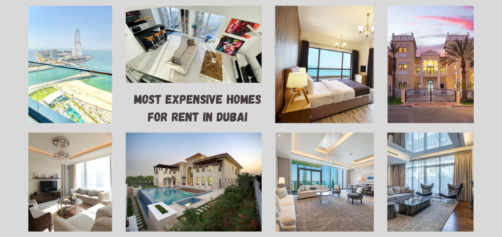 Most Expensive Homes for Rent in Dubai