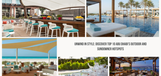 Unwind in Style: Discover Top 10 Abu Dhabi's Outdoor and Sundowner Hotspots