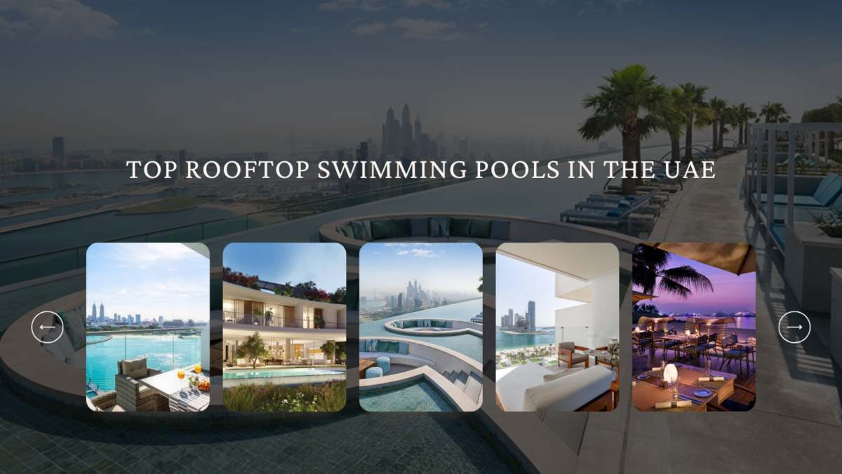 Top 5 Rooftop Swimming Pools in the UAE