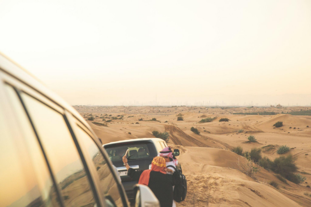 Clothes for safari in the desert